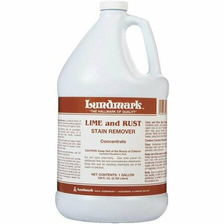 LUNDMARK WAX Gallon Lime Remover 3390G01-4